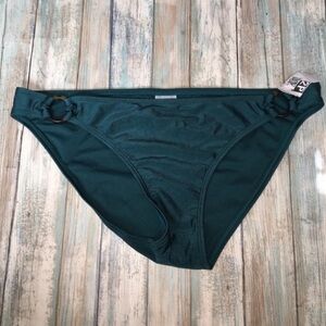 Xhilaration Forest Green Bikini Bottoms Women’s XL